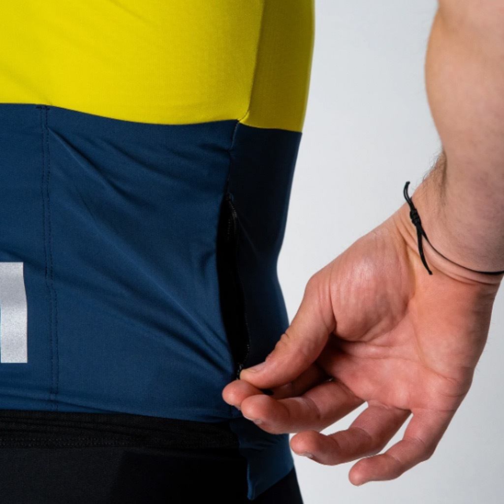Aerolightweight Jersey Yellow Navy Men´s