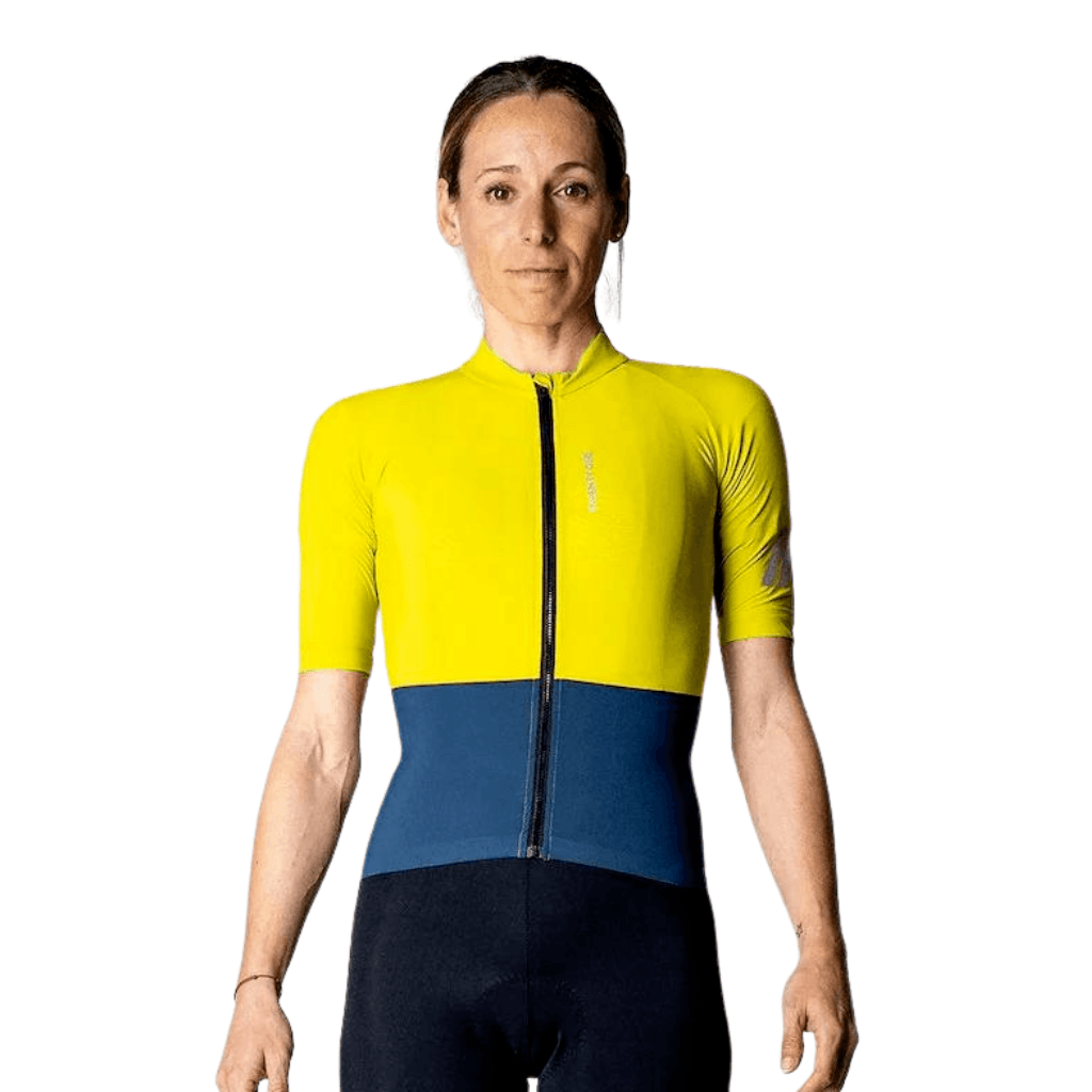 Aerolightweight Jersey Yellow Navy Women´s