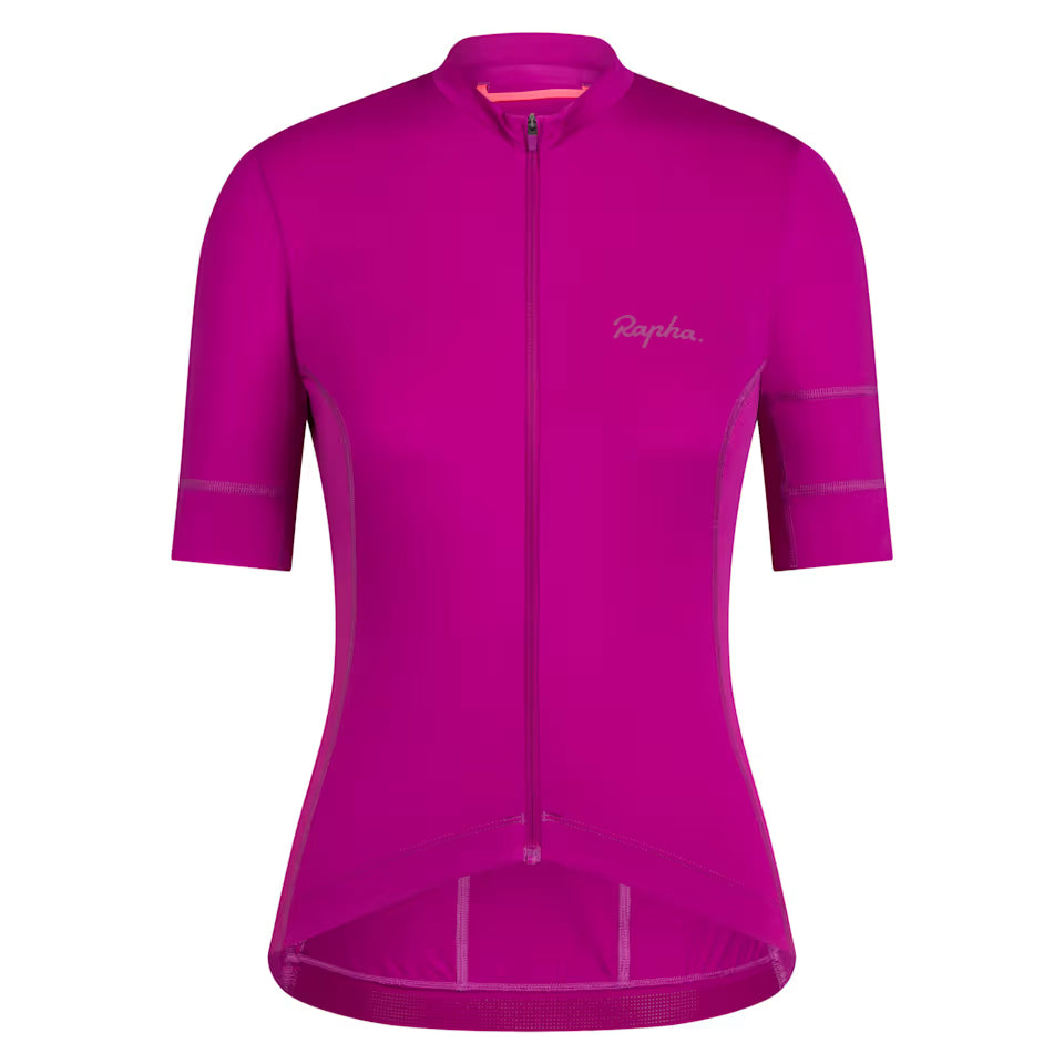 Jersey Rapha Mujer Berry