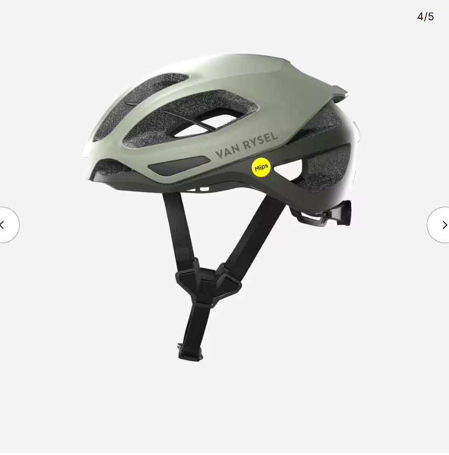 Van Rysel Casco RCR Mips Khaki