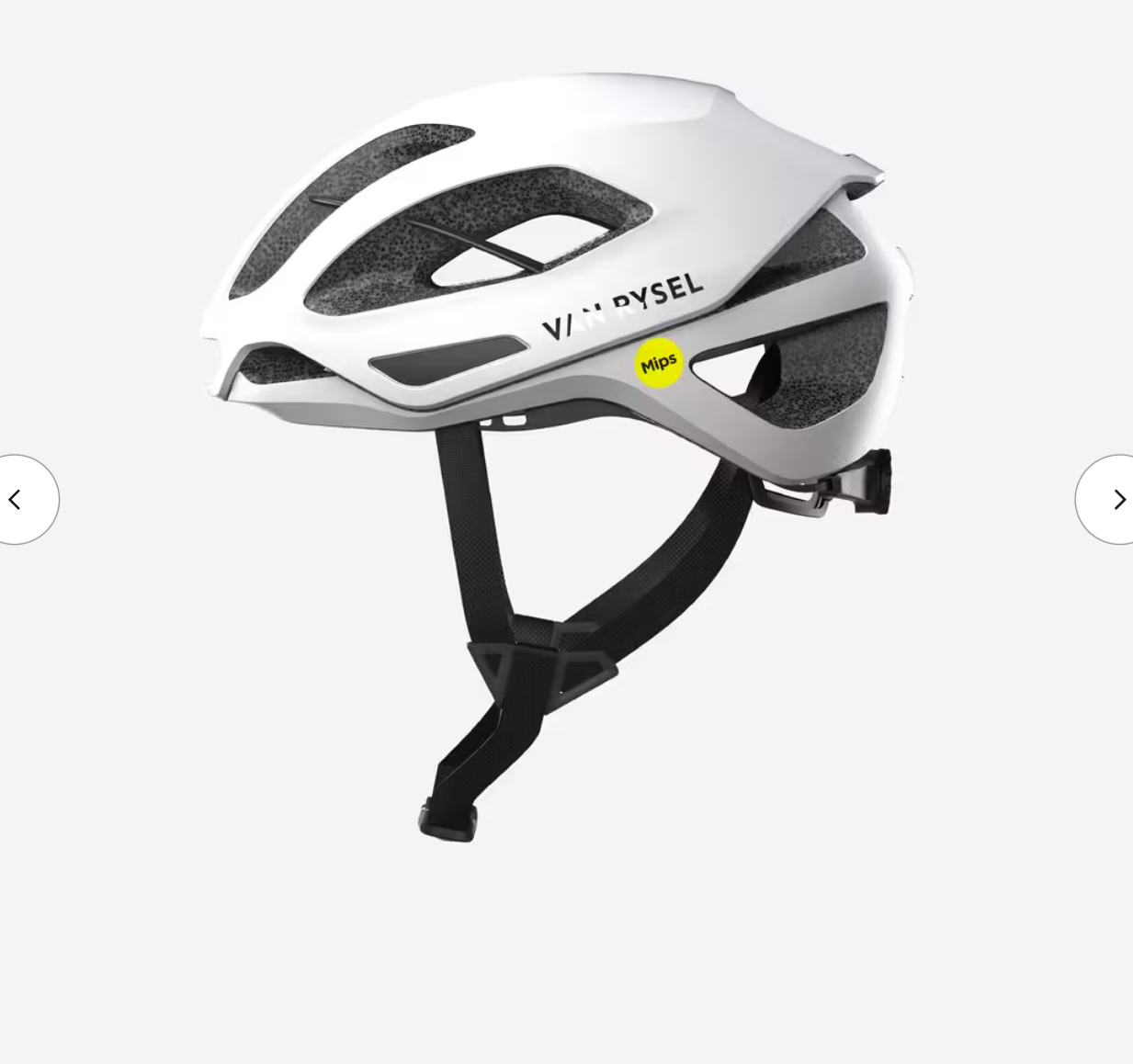Van Rysel Casco RCR Mips White