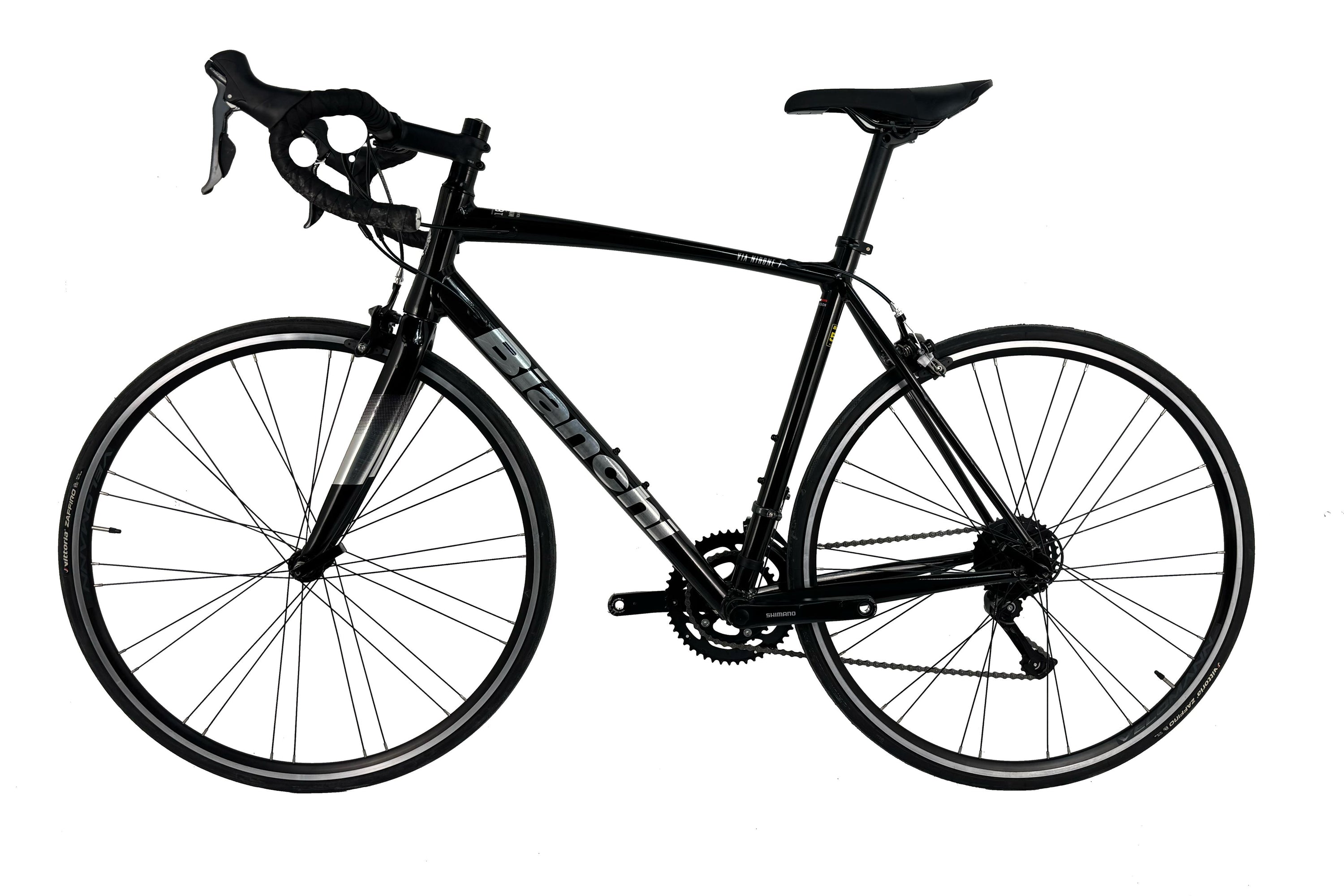 Bianchi Via Nirone 7 Claris 2023 Talla 57 Negra *Cero Kilómetros*