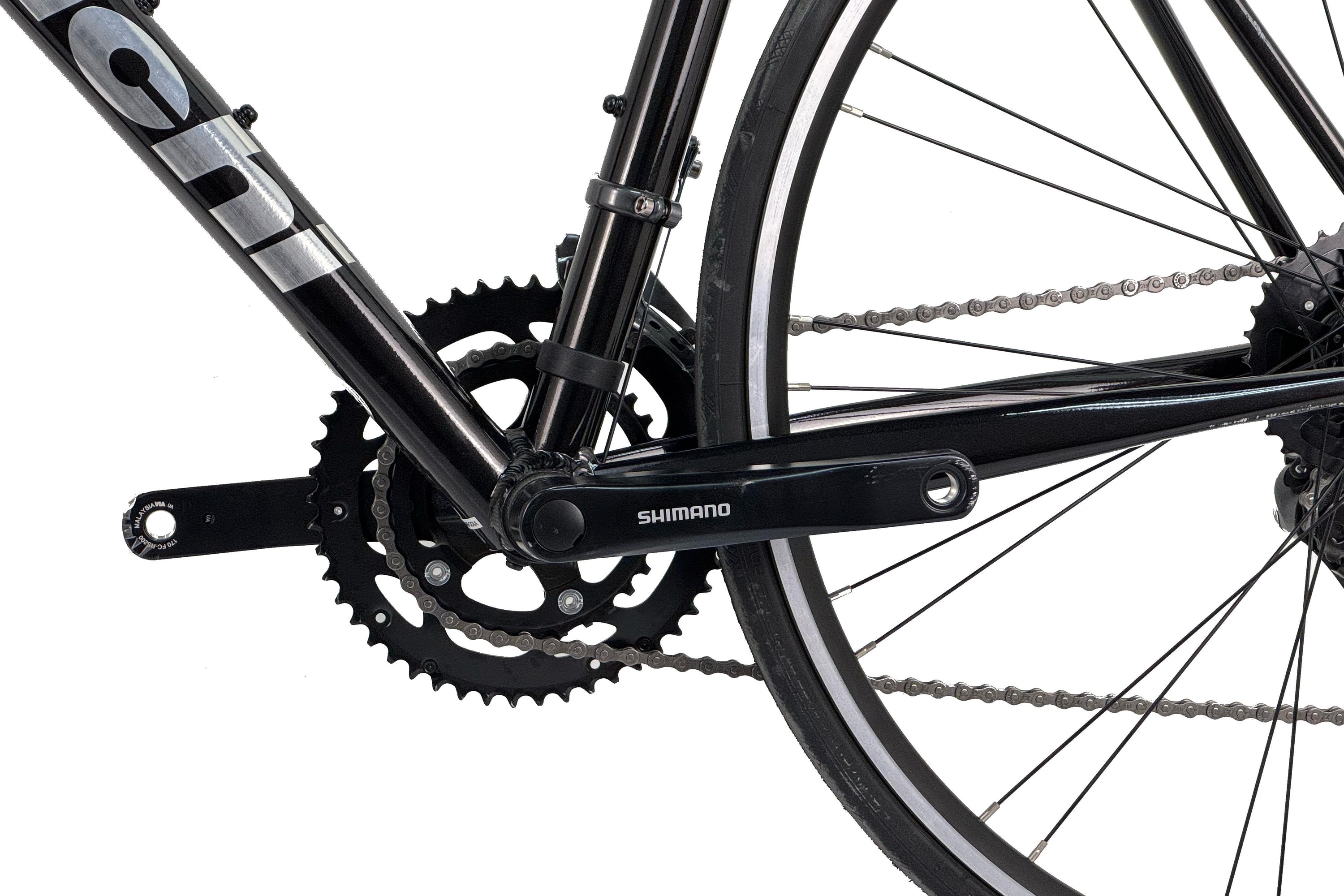 Bianchi Via Nirone 7 Claris 2023 Talla 57 Negra *Cero Kilómetros*
