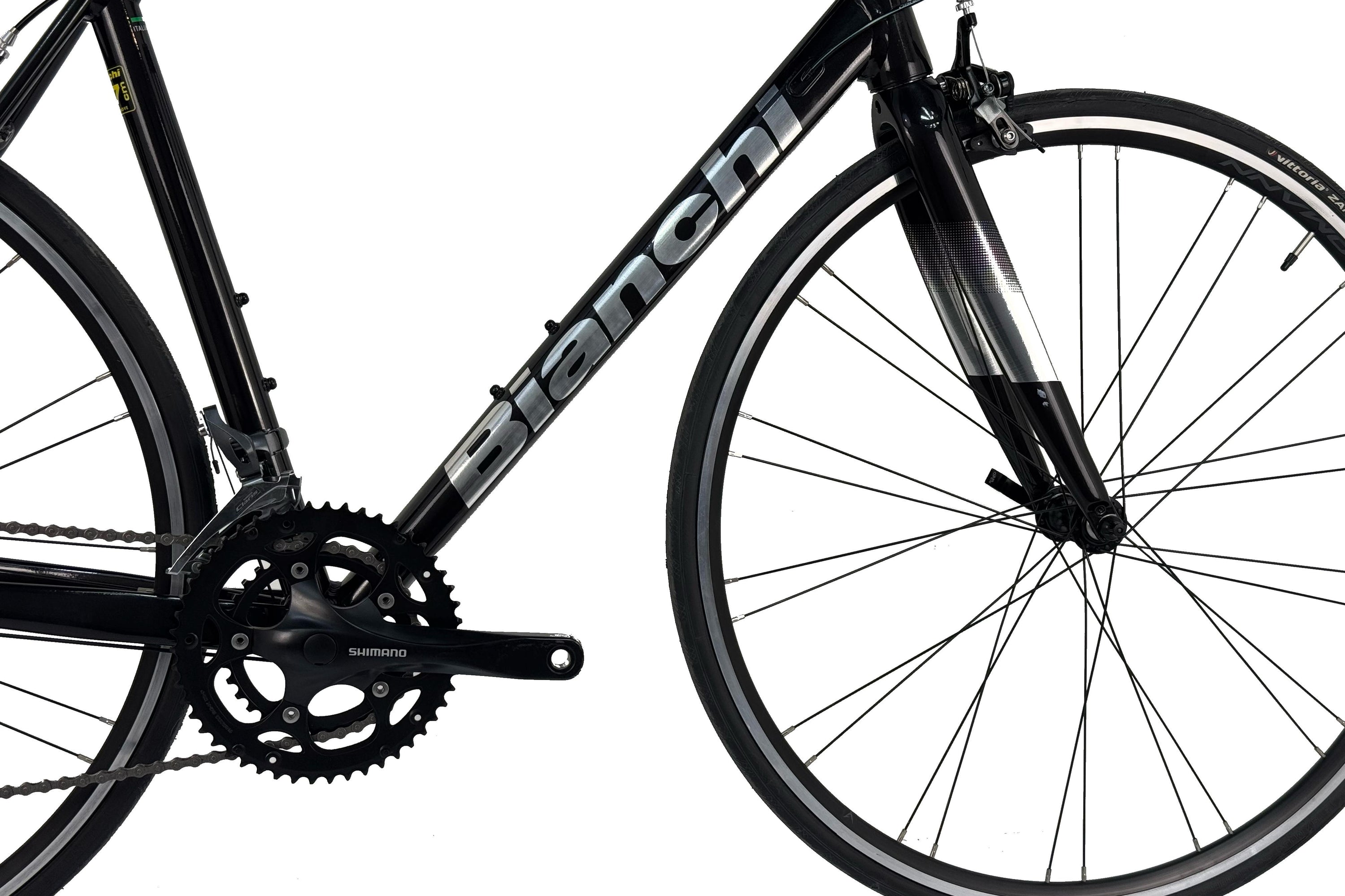 Bianchi Via Nirone 7 Claris 2023 Talla 57 Negra *Cero Kilómetros*