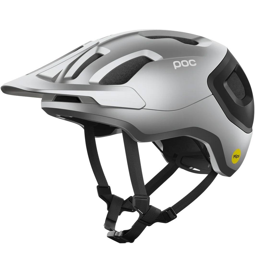 Casco POC Axion Race Mips Argentite Silver