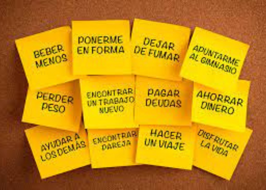 metas objetivos año nuevo