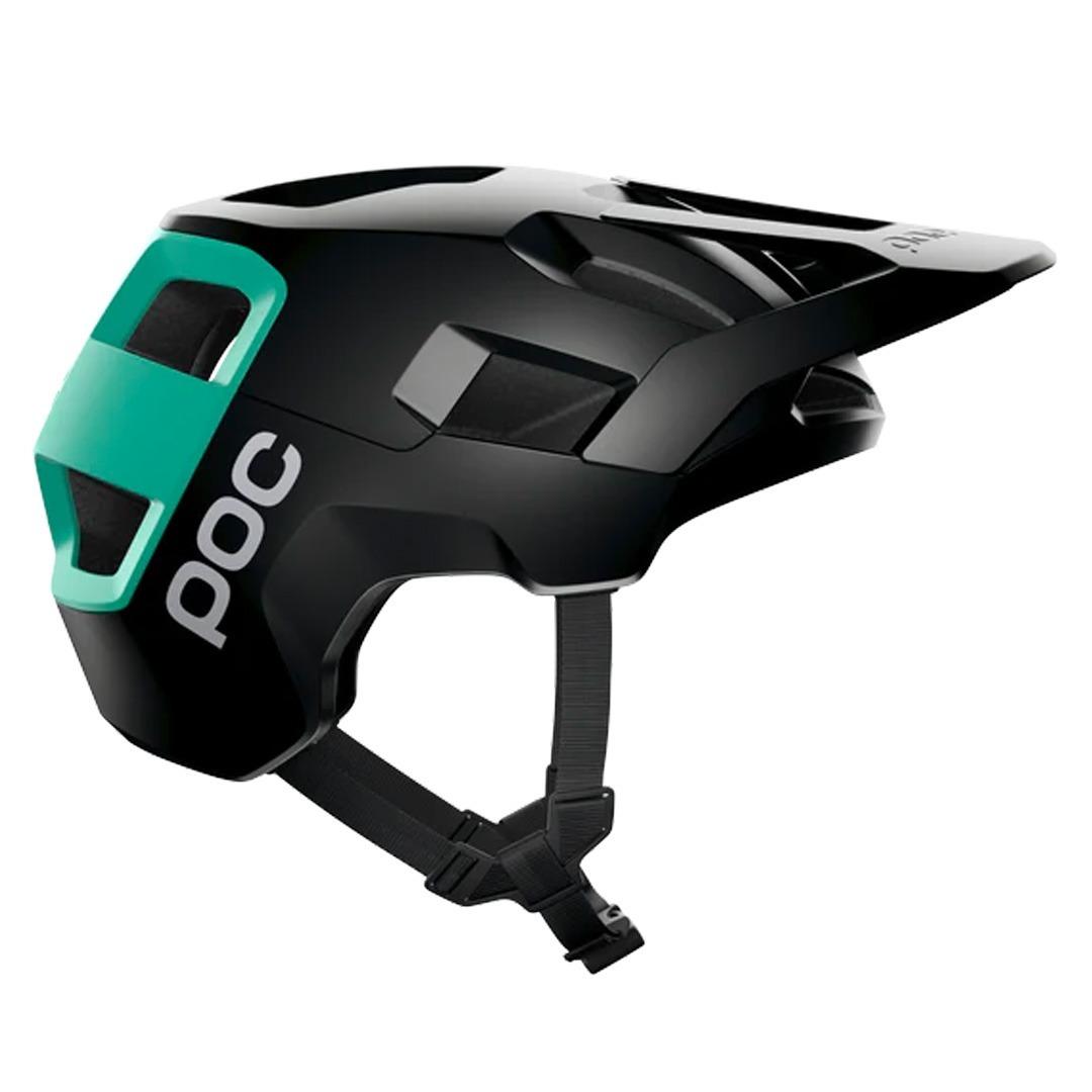 casco POC negro verde