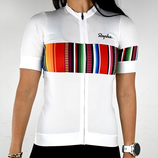 Jersey EDICIÓN FINAL RAPHA PAVÉ BLANCA MUJER