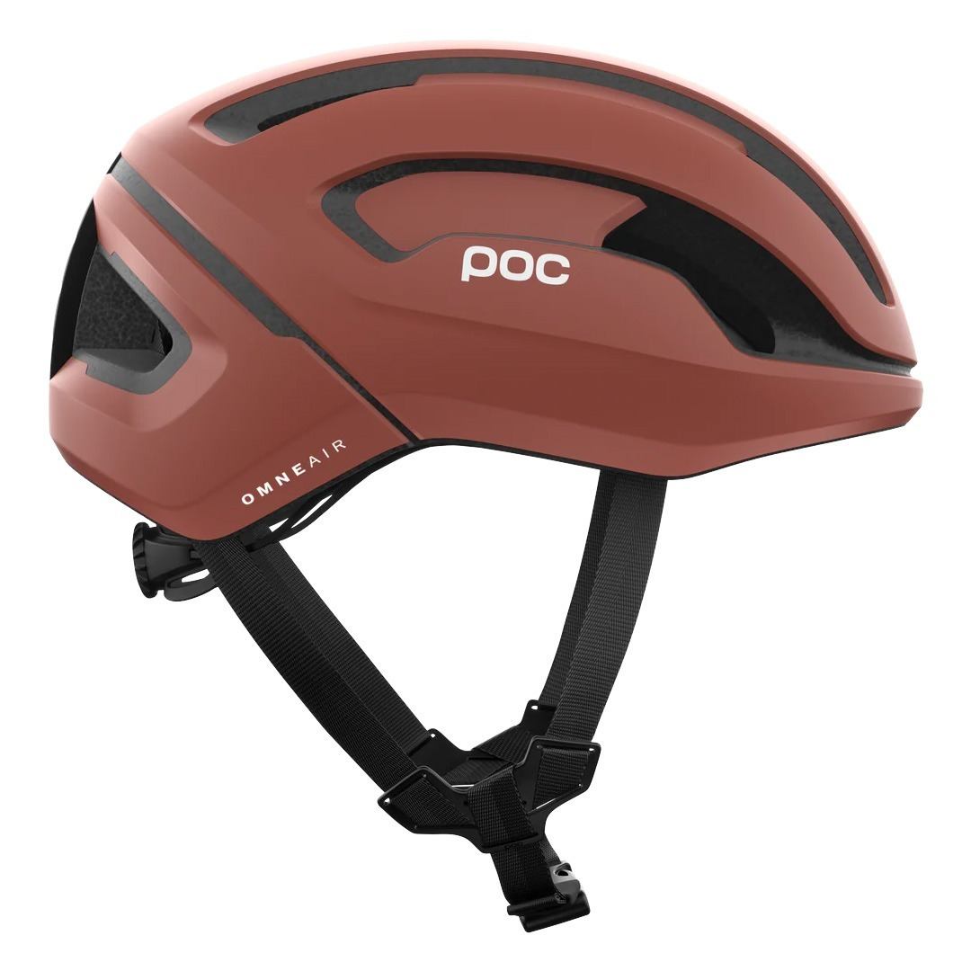 casco POC naranja