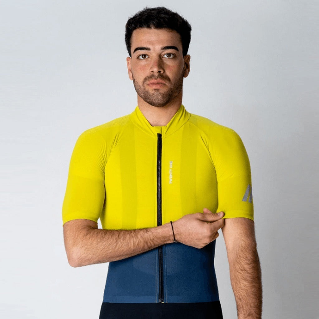 Aerolightweight Jersey Yellow Navy Men´s