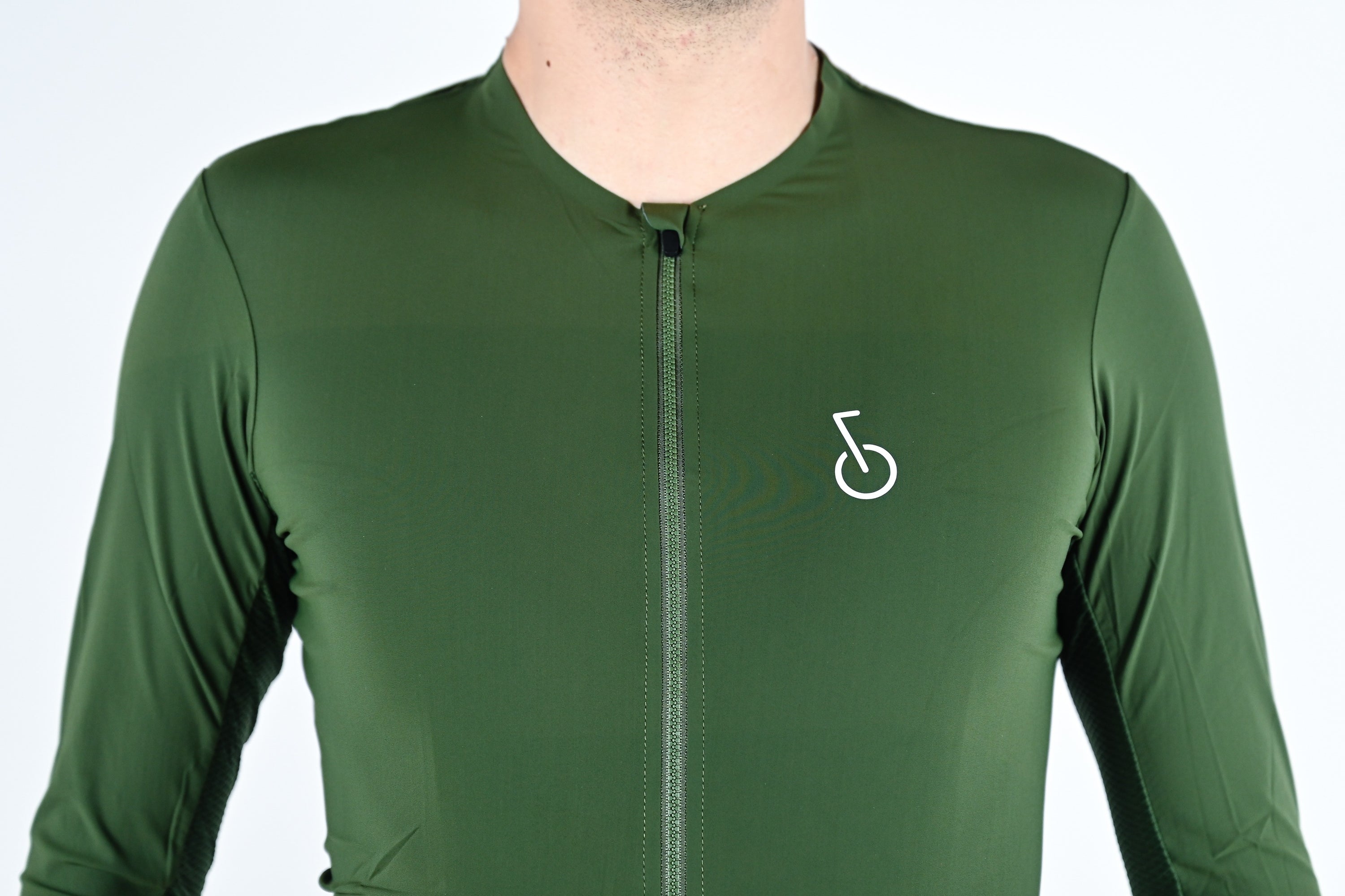 Jersey Velominata Verde Manga Larga