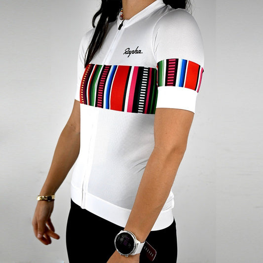 Jersey EDICIÓN FINAL RAPHA PAVÉ BLANCA MUJER