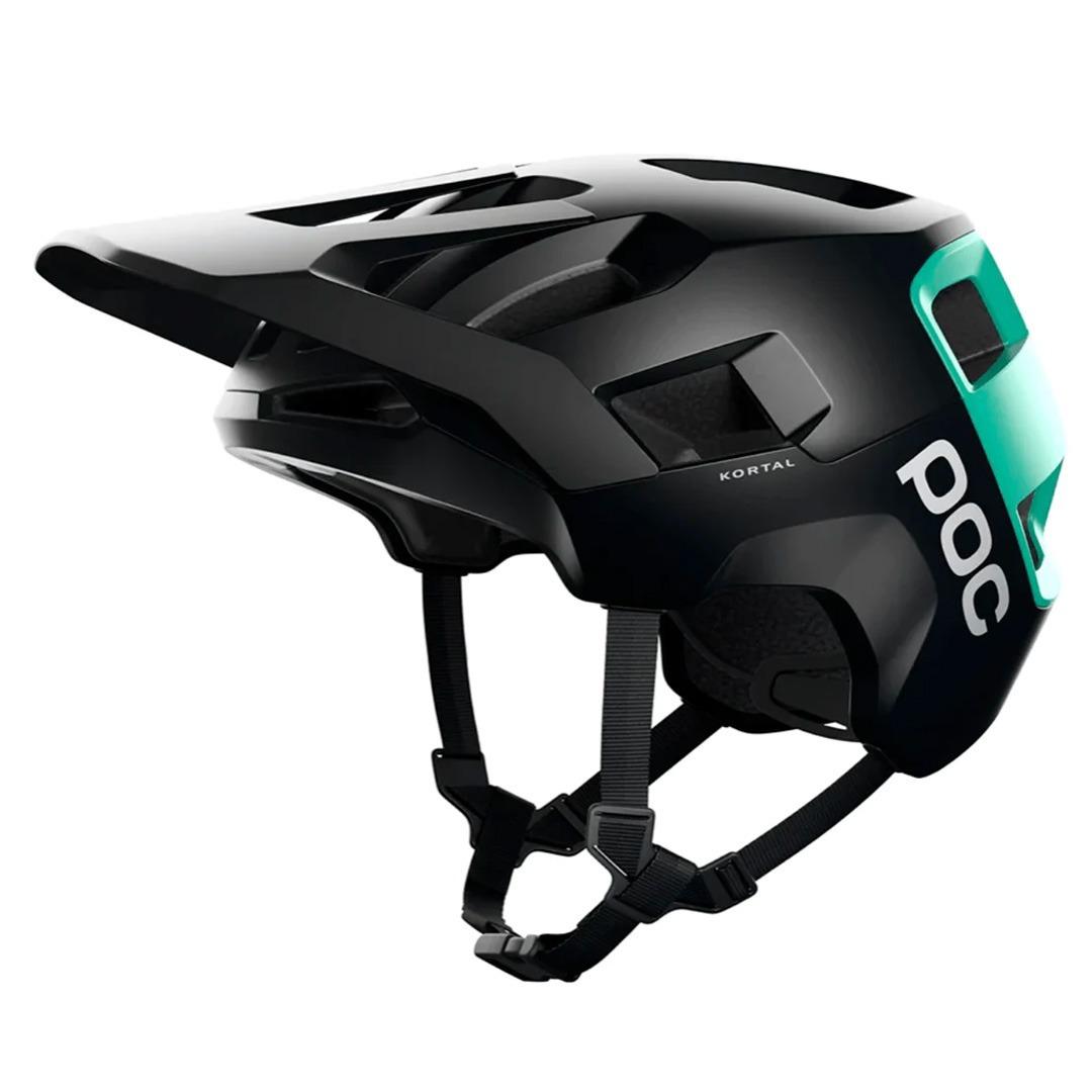 casco POC negro verde