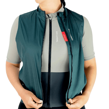 Factory Wind Gilet Dark Green Women´s